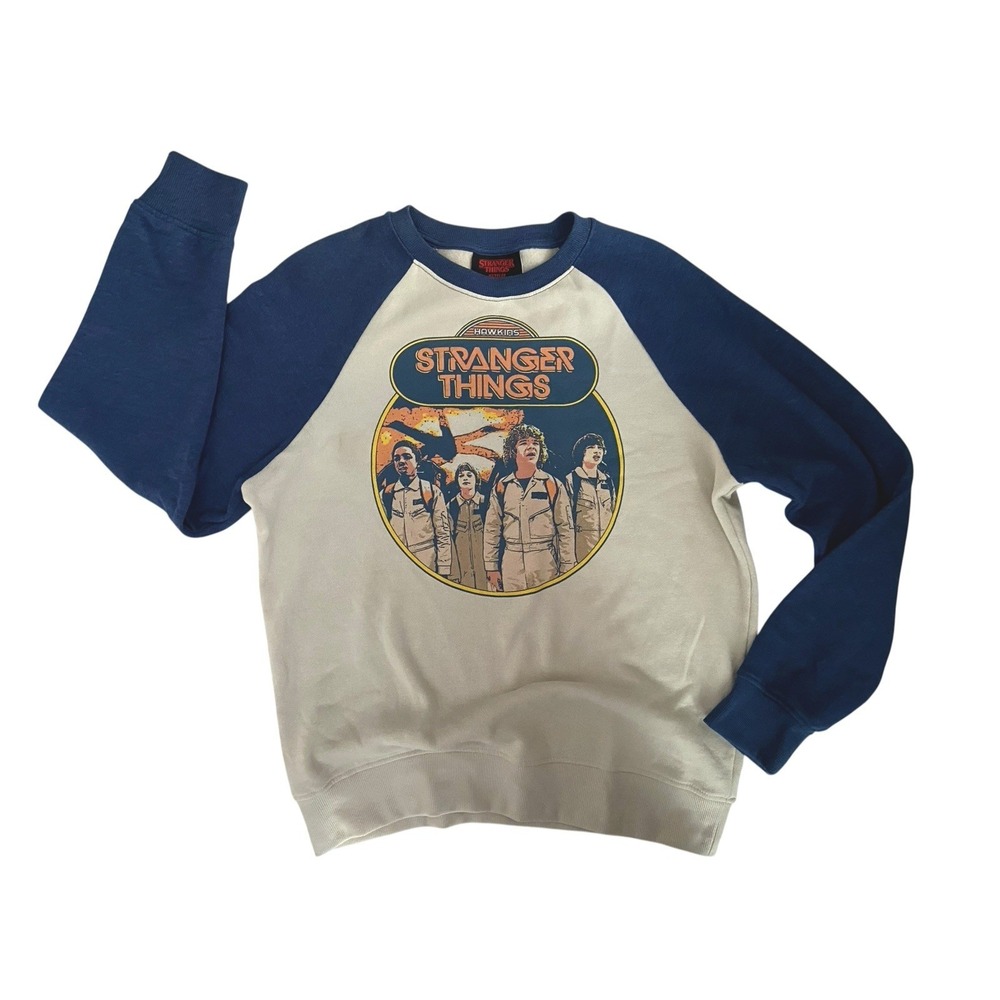 Netflix 2017 Stranger Things Ghostbusters Graphic Crewneck Size M Official Merch